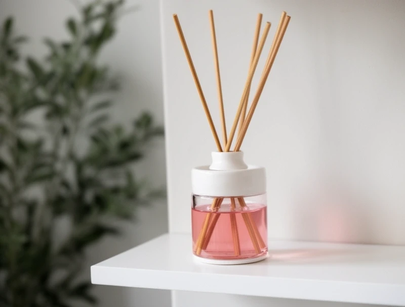 Proses pengisian aroma diffuser